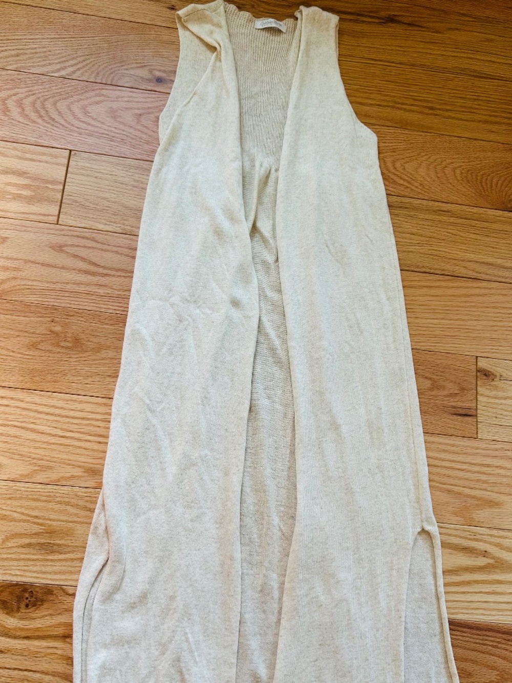 Cobblestone Knit Duster Made in Italy